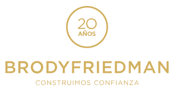Logo de 20 años de BrodyFriedman