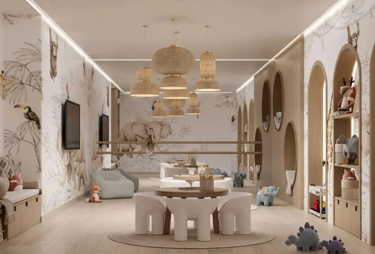 Imagen ilustrativa de un sala de niños