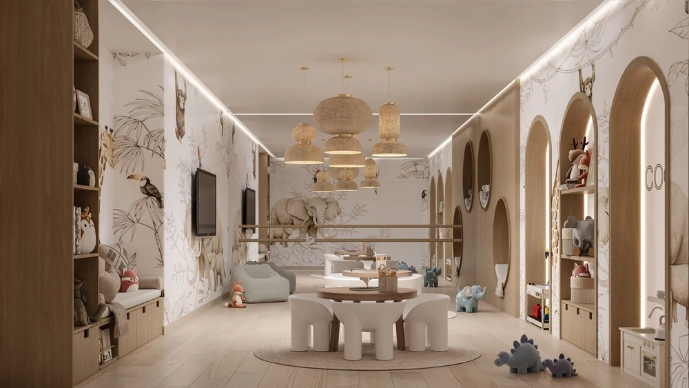 Representación de un render del proyecto