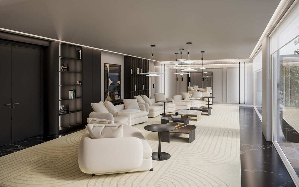 Representación de un render del proyecto