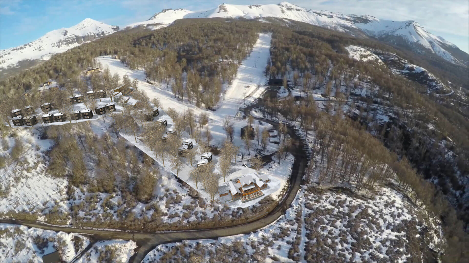 el refugio ski village
