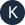 Icono de la letra k