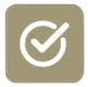 Icono de un checklist.